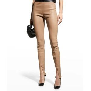 Jason Wu Tan Faux Leather pants